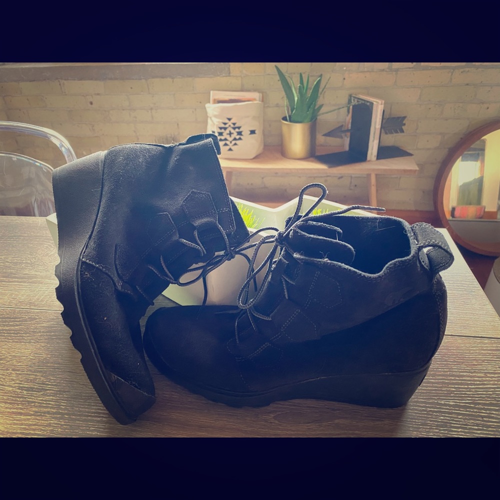 Sorel Lace Up Booties